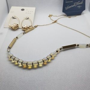 Necklace with earings